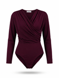Burkini 3 pièces Oasis Mist - Cerise noire | Protection UV SPF 50+