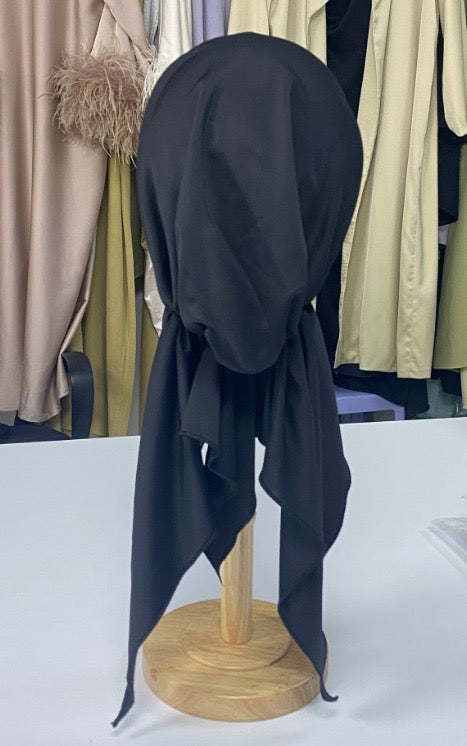 PRE-ORDER TURBAN « SWIM » BLACK PEARL