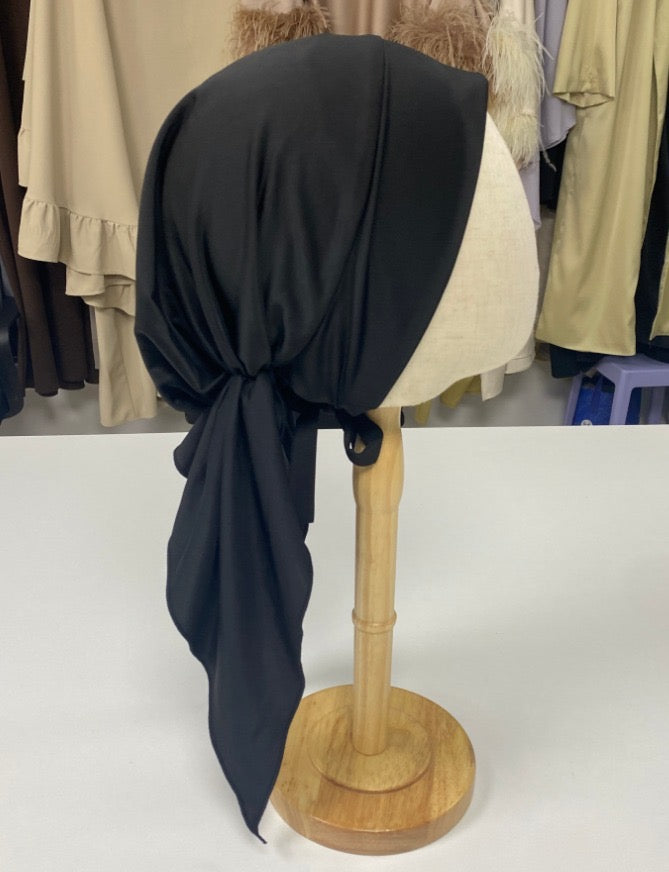PRE-ORDER TURBAN « SWIM » BLACK PEARL
