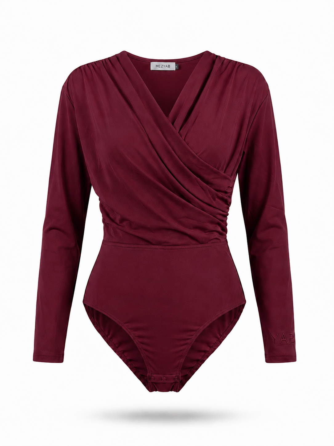 Burkini 3 pièces Oasis Mist - Cerise noire | Protection UV SPF 50+