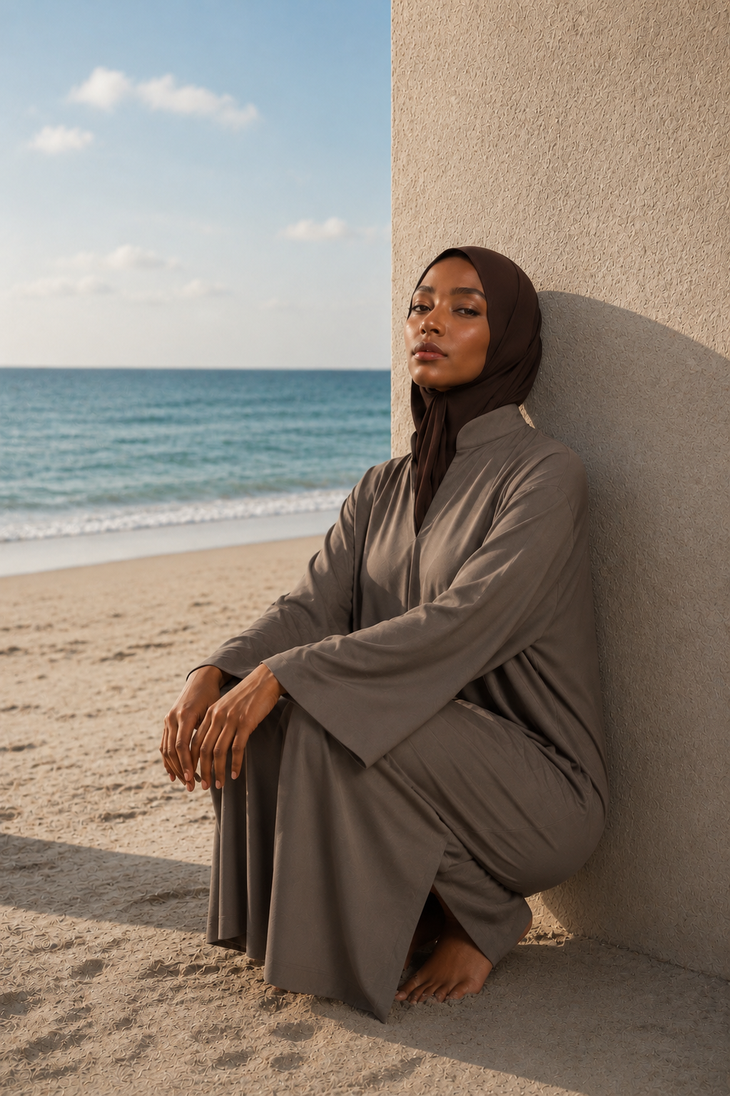 PRÉ-ORDER BEACH COVER-UP «SAND »